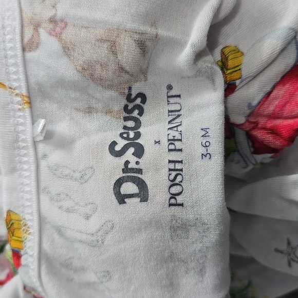 Posh Peanut Dr. Seuss Grinch Who-Ville Twirl Dress 3-6 months - Picture 4 of 7